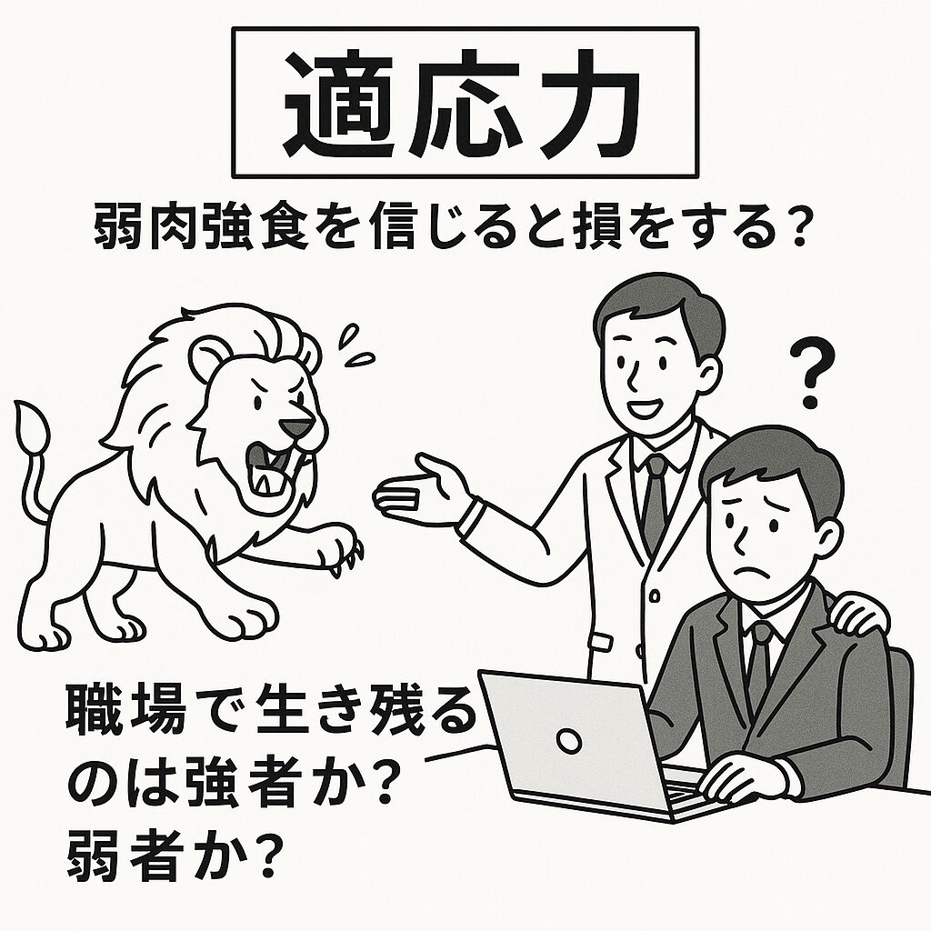 弱肉強食は本当か？