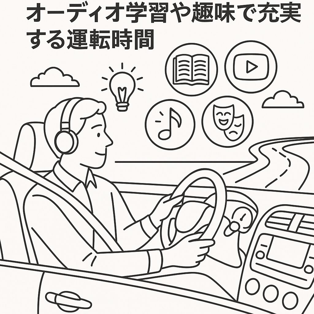 運転時間は恰好の勉強時間
