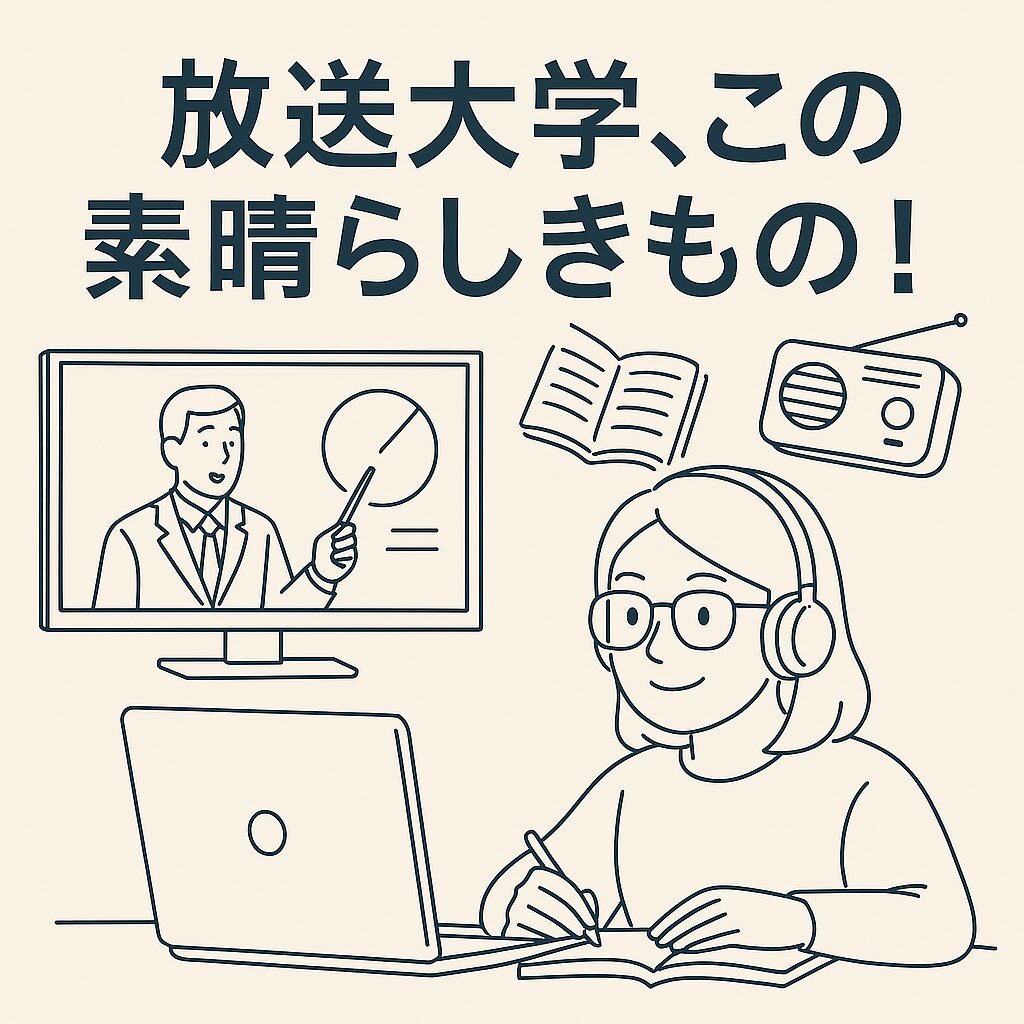 放送大学、この素晴らしきもの。