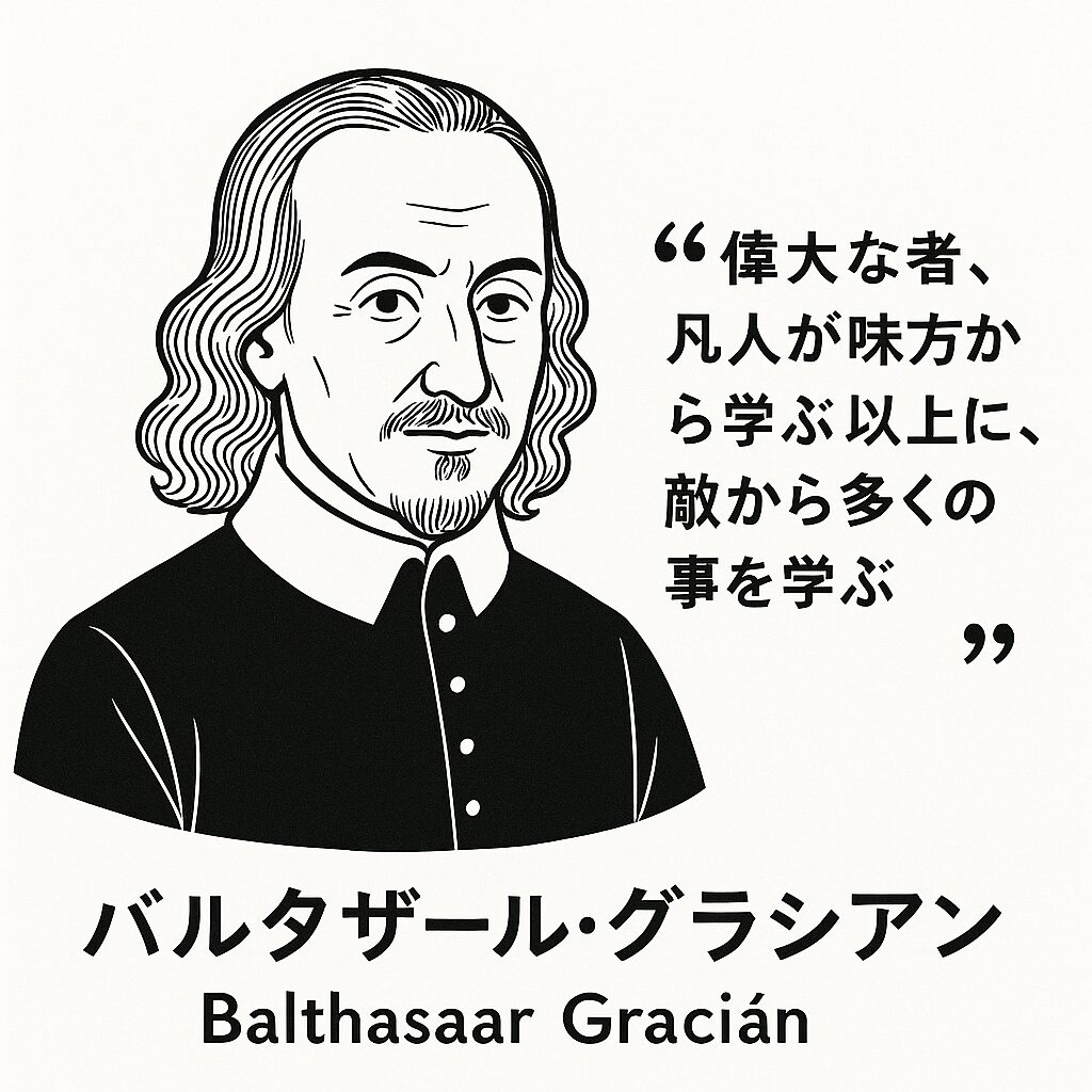 バルタザール・グラシアン、敵からも学べ