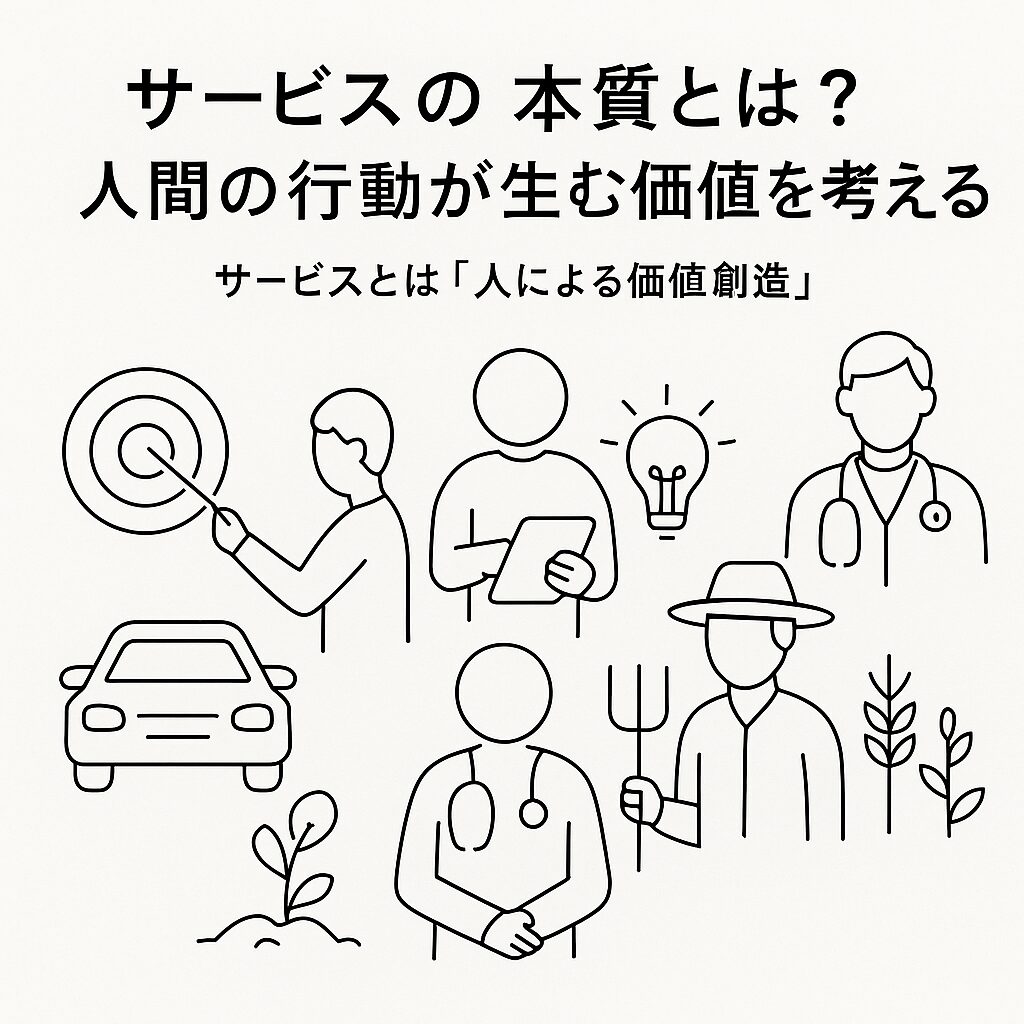 人間の行動が生む価値、それがサービス