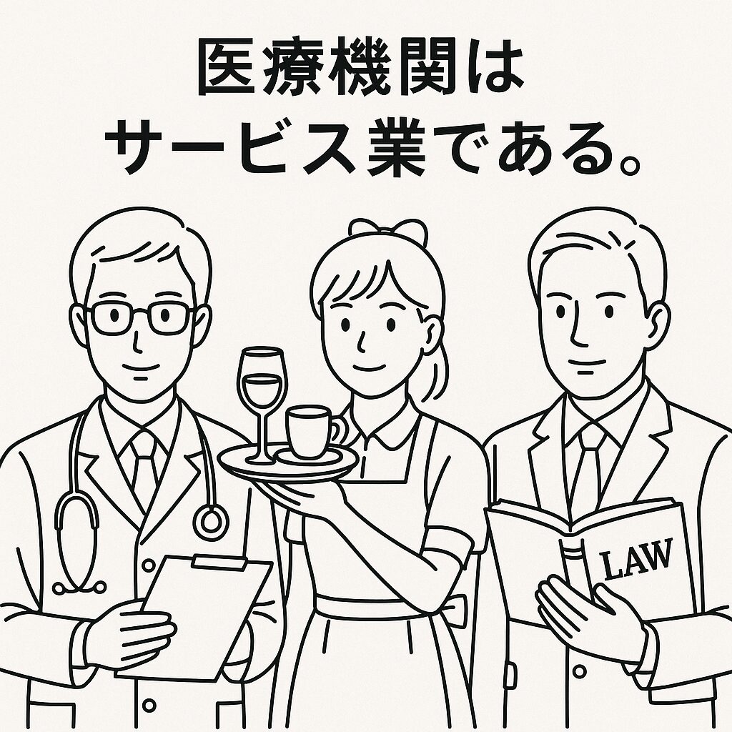 医療機関はサービス業である