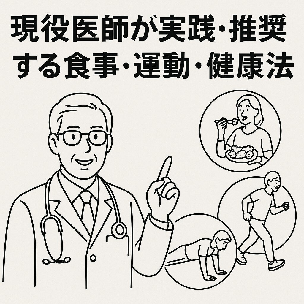 現役医師が実践・推奨する食事・運動・健康法