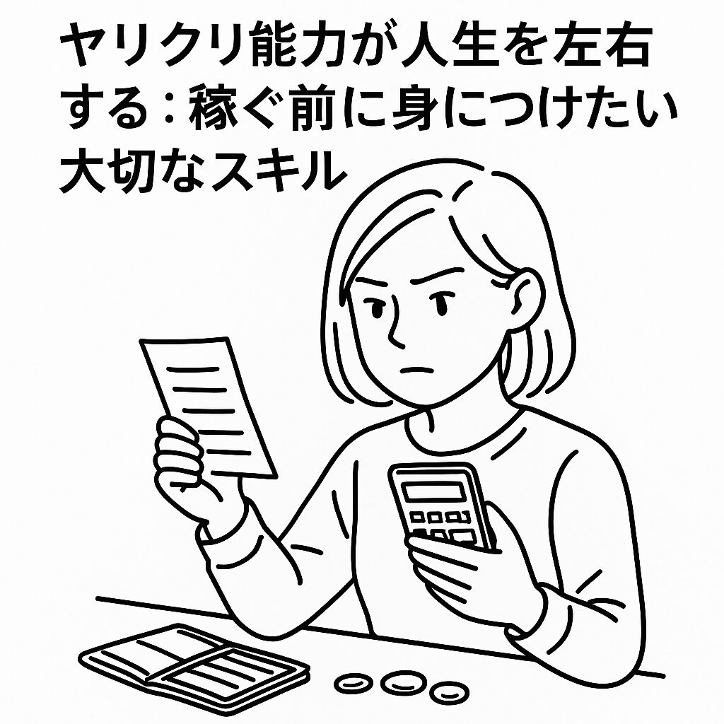 ヤリクリ能力が人生を左右する。