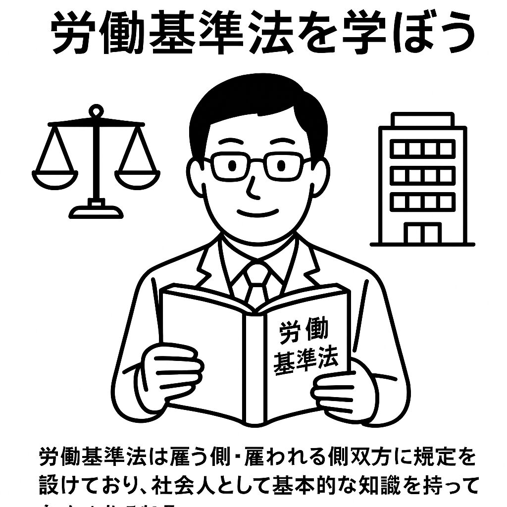 労働基準法を学ぼう。