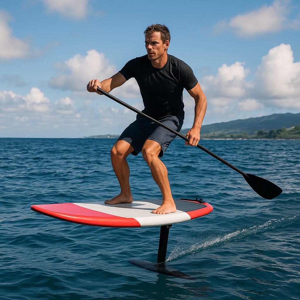 SUP-FOILとの出会い：海を飛ぶ感動の世界