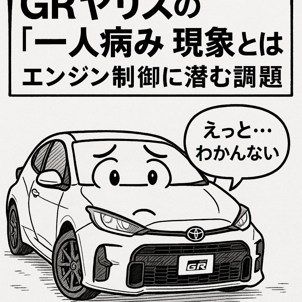 GRヤリスの「一人病み」現象とは？エンジン制御に潜む課題