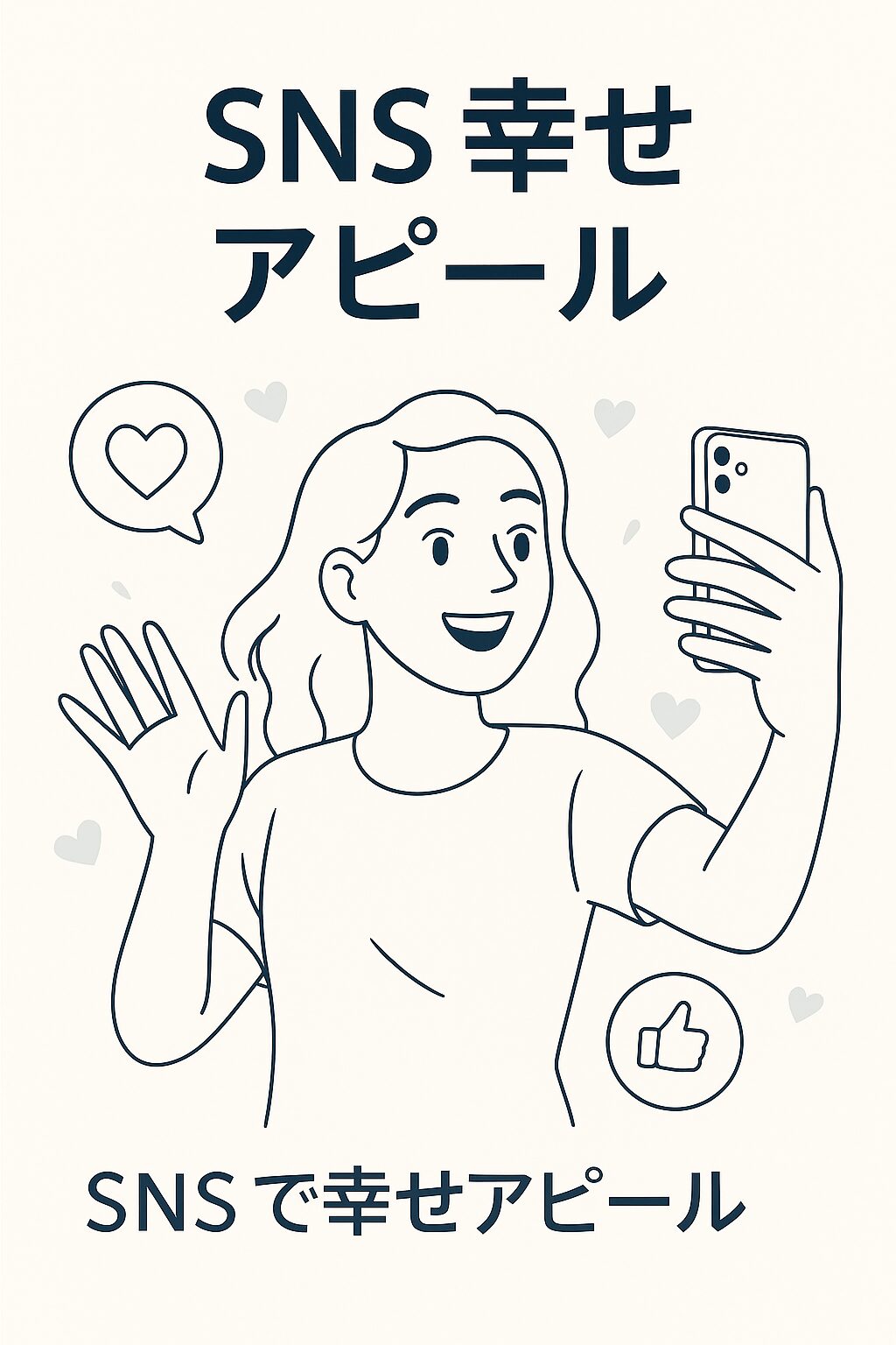SNSで幸せアピール