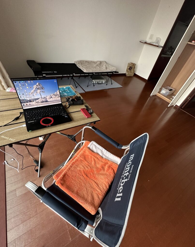キャンプ用品で始める2拠点生活