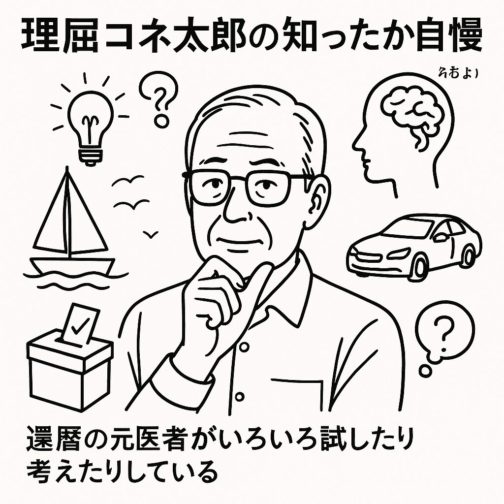 理屈コネ太郎の知ったか自慢