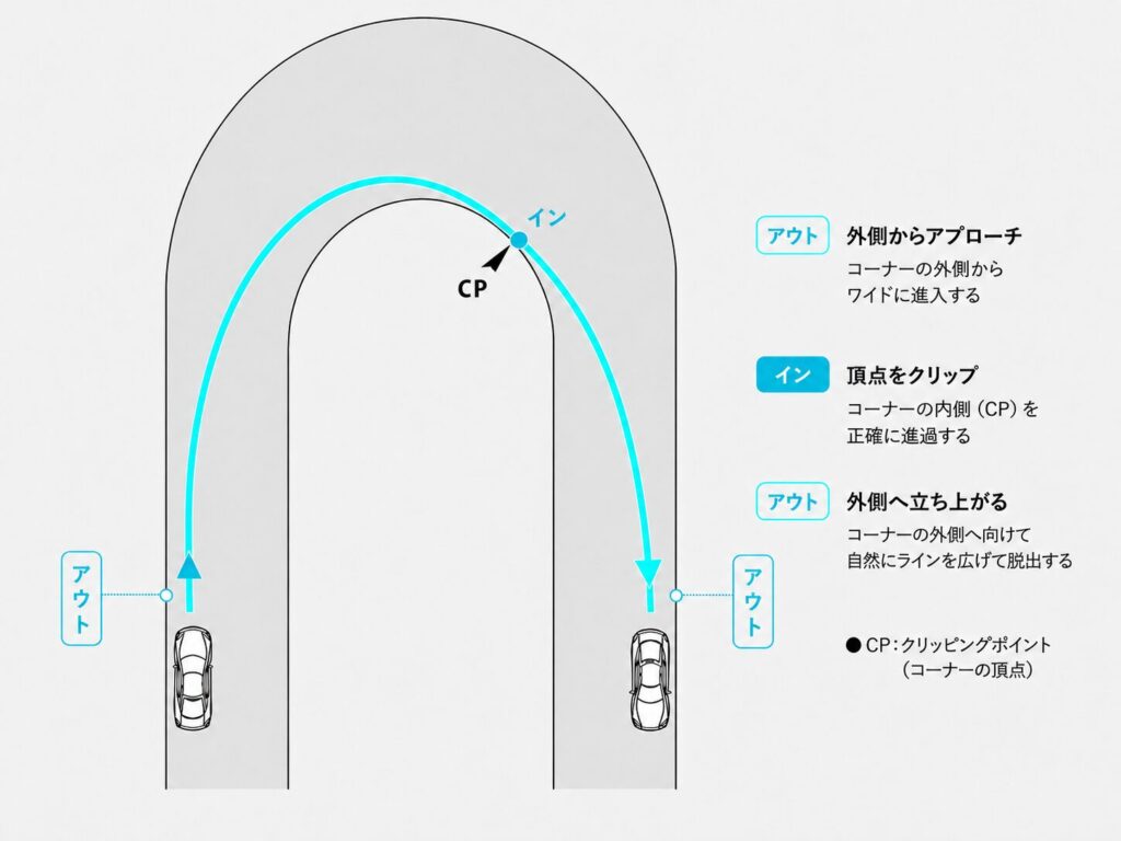 アウトインアウトのレイトクリップ